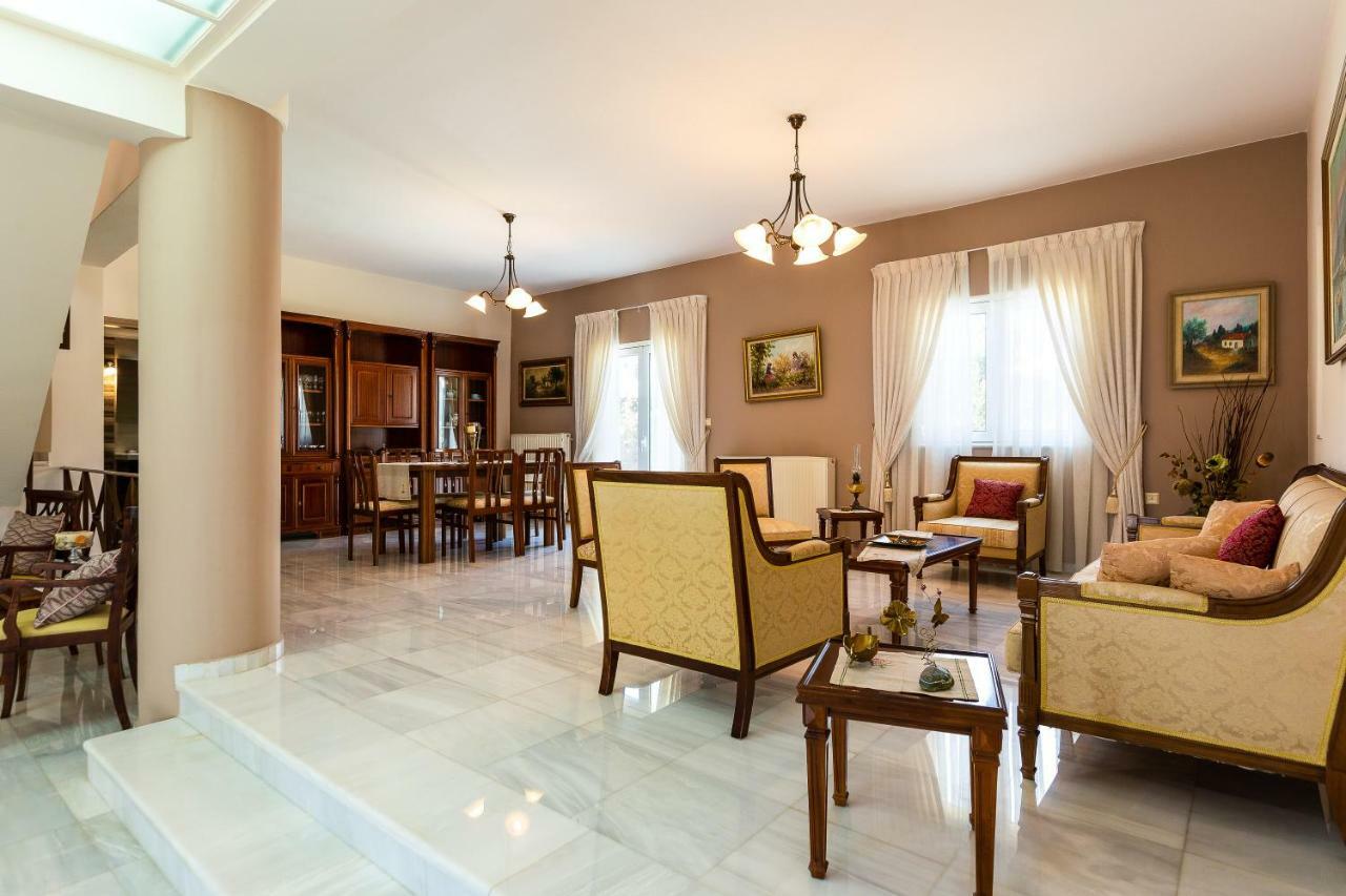 Carpe Diem-Luxury Villa With Private Pool Αγία Παρασκευή Εξωτερικό φωτογραφία