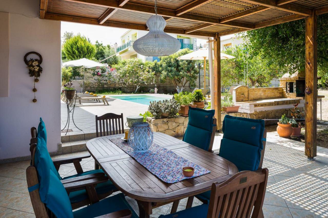 Carpe Diem-Luxury Villa With Private Pool Αγία Παρασκευή Εξωτερικό φωτογραφία